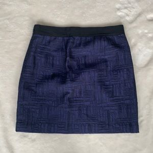 Banana Republic textured silky mini skirt